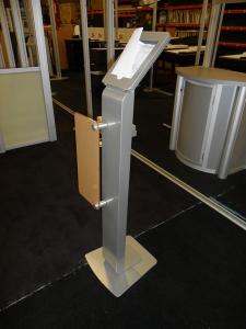 MOD-1312 Portable iPad Kiosk with MOD-1324 Standoff Graphic -- Image 2